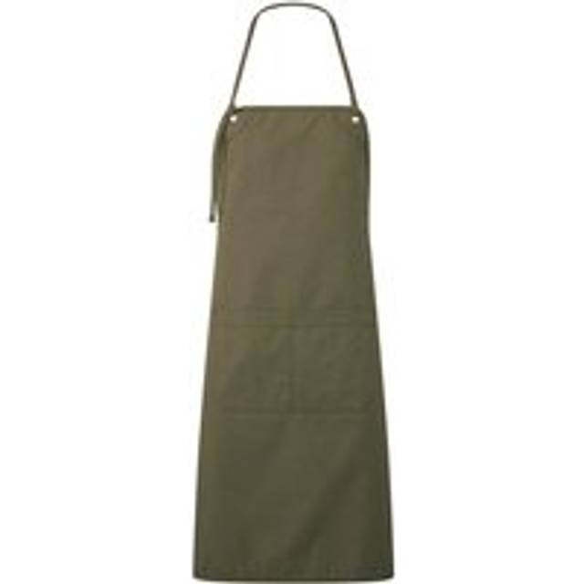 (One Size, Olive Green) Premier Artisan's Choice Canvas Double Pocket Apron