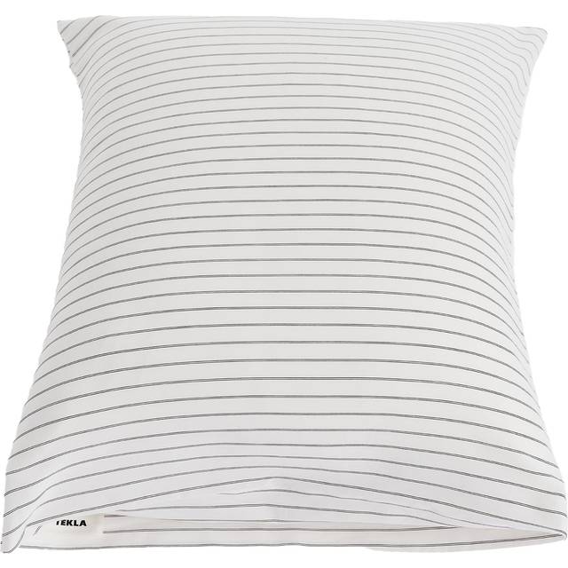 Tekla - Sateen pillow case 50x60cm satin stripes - Flerfärgad