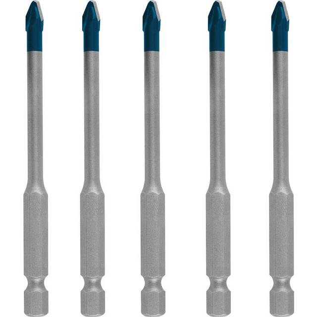 Bosch professional expert hex-9 hard ceramic drillbitroof tile 5mm 5p 2608900598