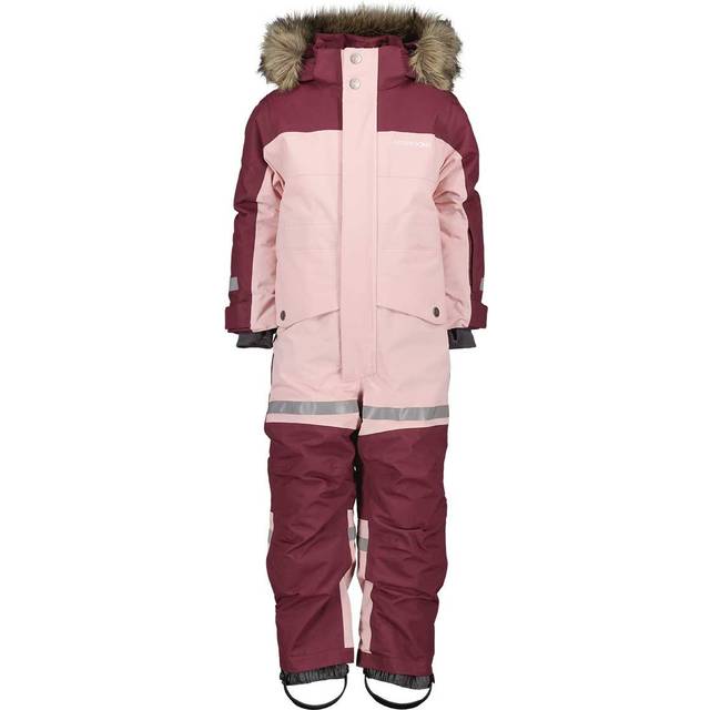 Didriksons Kids' Bjärven Coverall 3 Dusty Pink, 90