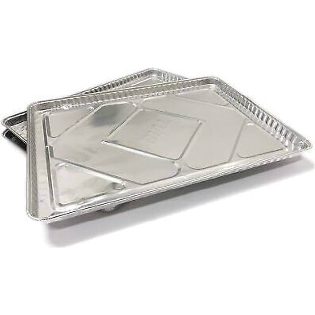 Bull Outdoor Products 24268 Grease Tray Liner, Silver, 12 Pack, for 30