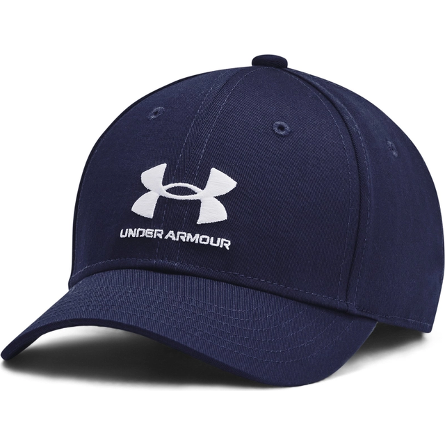Under Armour Branded Boys' Adjustable Cap Midnight Navy / White OSFM - Blue