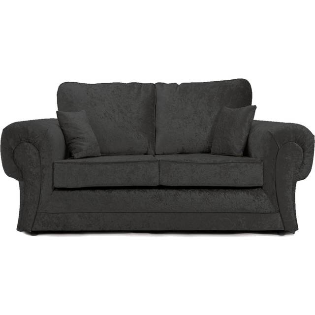 Shoemaker Upholstered Sofa - Black (90&#34; H x 170&#34; W x 95&#34; D/2)