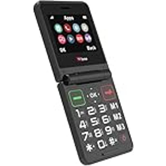 Big button flip mobile phone senior sos emergency usb-c elderly easy to use