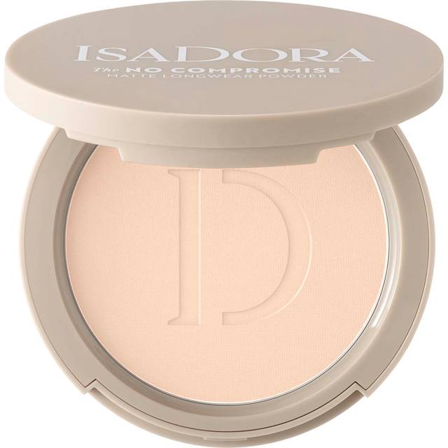 IsaDora The No Compromise Matte Longwear Powder 60 Neutral Porcelain