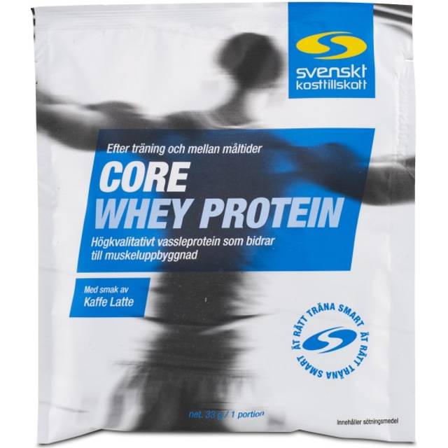 Core Whey Protein Portionspåse, Kaffe Latte, 33 g