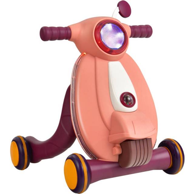 Costway Pink Baby Walker with Lights and Ball Game - 53.3 x 40.6 x 20.32cm