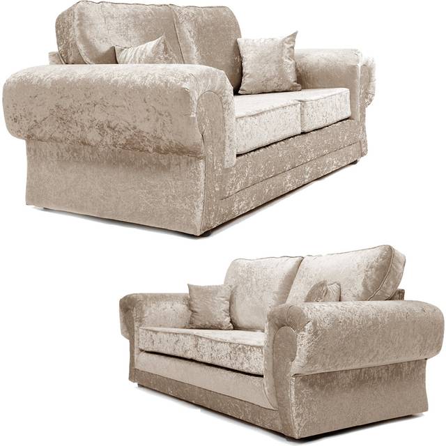 Claretta 2 - Piece Living Room Set - Mink (2)