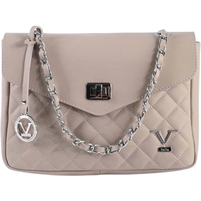 Versace 1969 Abbigliamento Sportivo Srl Milano Italia V Womens Shoulder Bag V024M-S Sauvage Marmo - Beige - One Size
