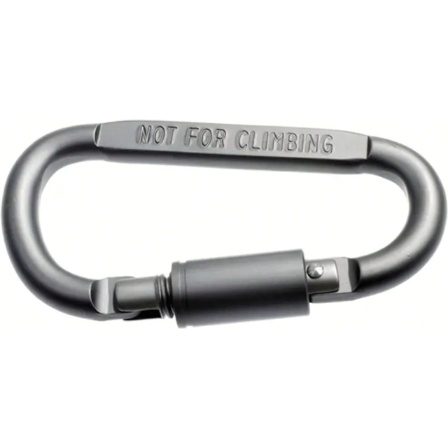 SHEIN 5pcs Heavy Duty Locking Clip - Perfect For Camping And Outdoor Exploration! Very Suitable For Hanging Backpacks, Water Bottles And Other Camping And H