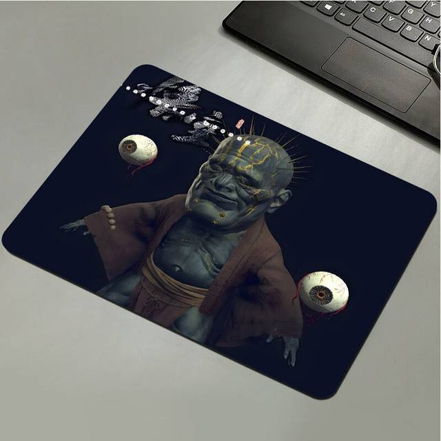 (NO.13) Black Wukong Myth Mouse Pad Thickened Gaming Office Computer Desk Mat Tools