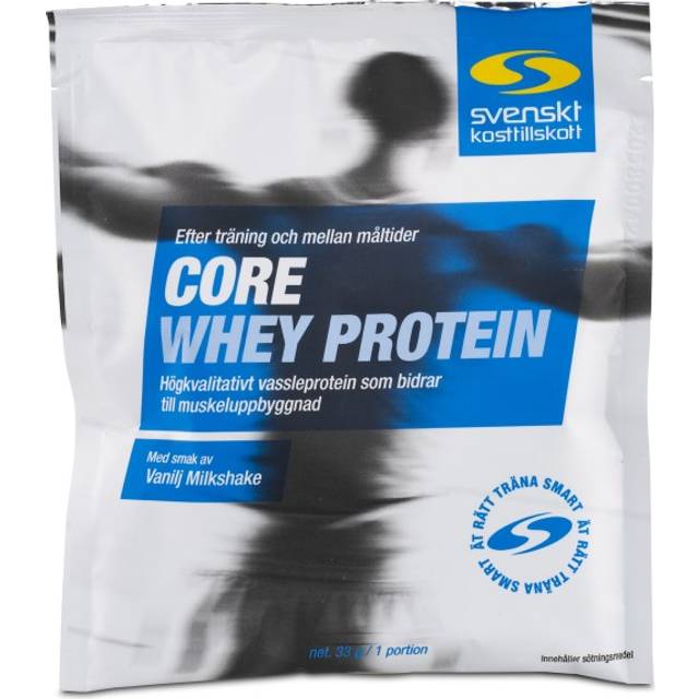 Core Whey Protein Portionspåse, Vanilj Milkshake, 33 g