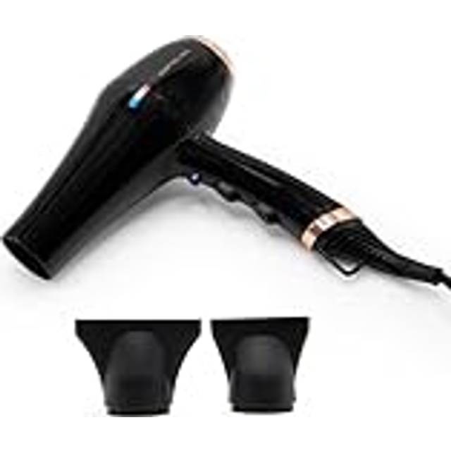 CORIOLISS Flow | Professional Hair Dryer for Women | Removable Washable Filter | Temperature and Speed Control (Flow+ Black Copper)