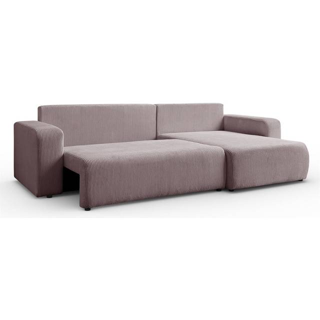 Cittlali Upholstered Corner Sectional - Lavender (210.82cm H X 703.58cm W X 363.22cm D)