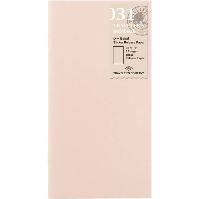 TRAVELER'S Company Notebook Refill Sticker Release Paper