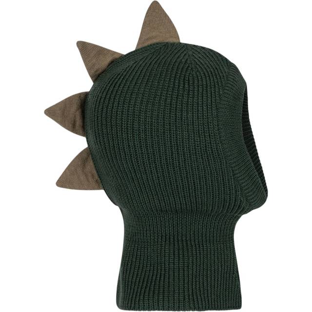 Konges Sløjd Animal Balaclava Stl. 12-18M unisex - Elefanthatt Från Magasin - Green (12-18M)