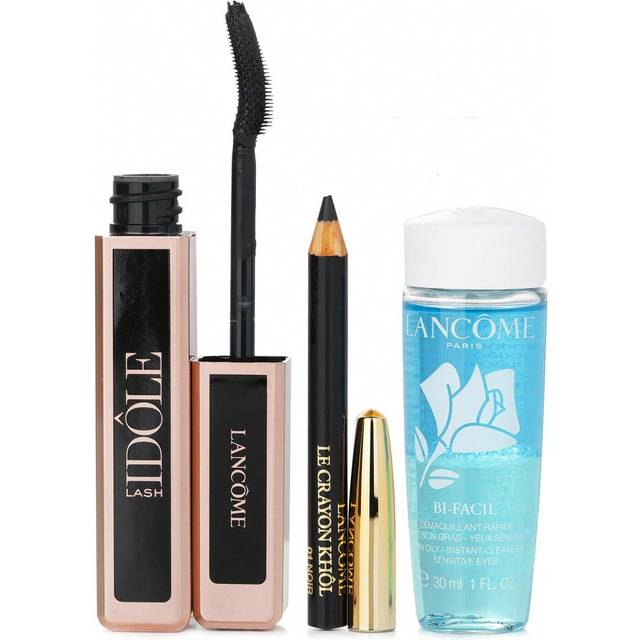 Lancôme Smink Mascara Lash Idôle Mascara Lash Idôle Mascara 01 8 ml + Crayon Khôl Mini 27 Noir + Bi Facil Yeux 30 ml 1 Stk. (266,00 kr / 1 st.)