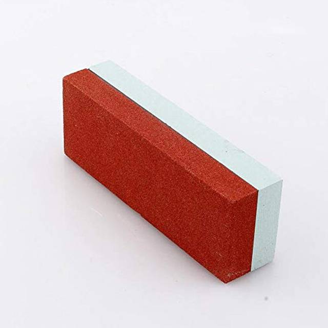 Two Sides Knife Razor Sharpening Stone 400# 1500# Whetstone Sharpener Polishing, 100 x 35 x 22mm