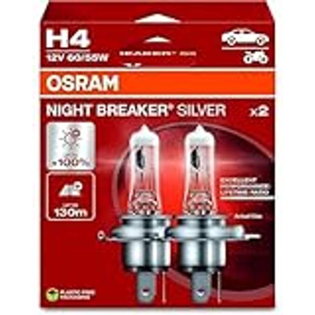 Osram Night Breaker Silver 12V H4 60/55W - set of 2 pieces 64193NBS2HB