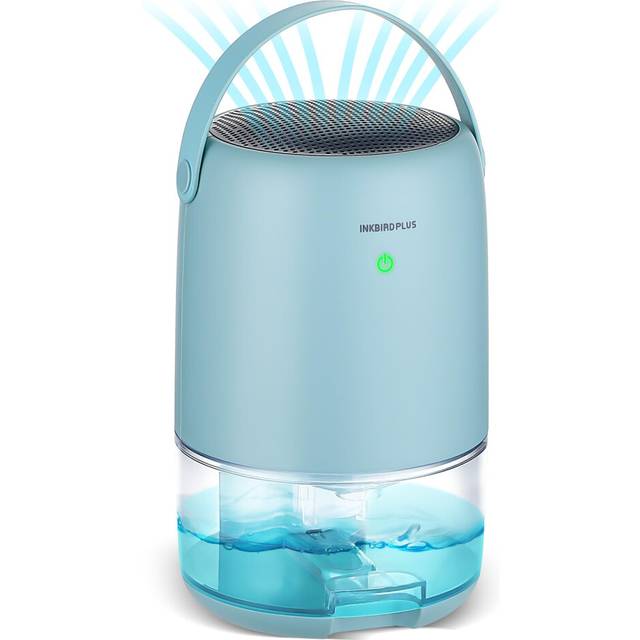 Dehumidifier for Home, 1100ML Portable Dehumidifier with 7 Color LED Light, Auto Off, Electric Ultra Quiet Dehumidifier for Home, Bathroom, Drying