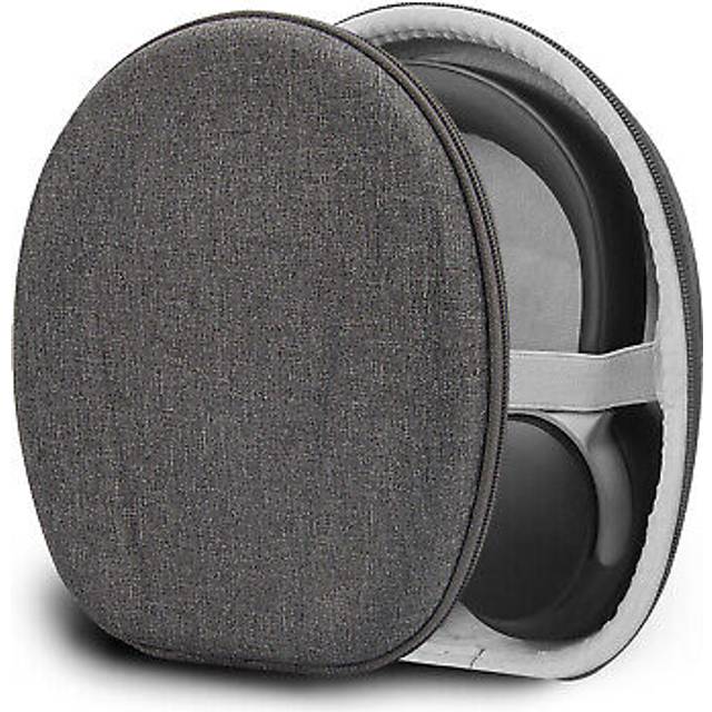 GEEKRIA Shield hörlurar fodral kompatibelt med Bose QuietComfort, QC Ultra/45/35/25/SE, NC 700, ersättning hårt skal resväska med kabelförvaring (grå)