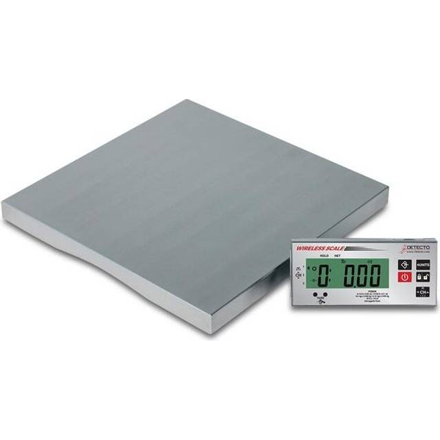 Detecto  Stainless Steel Scale with Wireless Display & Touchless Tare