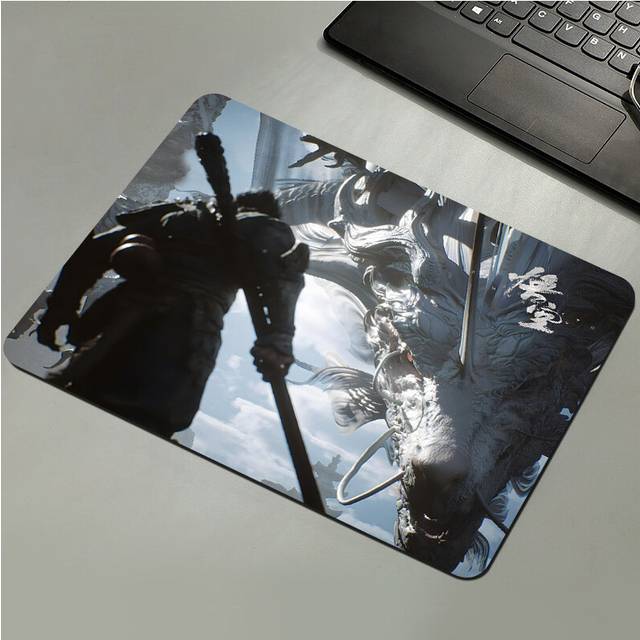 (NO.29) Black Wukong Myth Mouse Pad Thickened Gaming Office Computer Desk Mat Tools