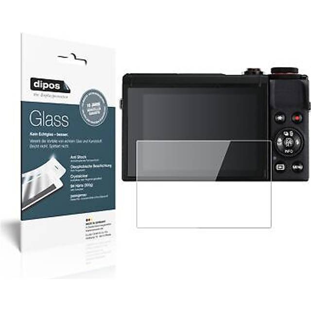 2x Screen Protector For Canon Powershot G7x Mark Iii Flexible Glass 9h Dipos