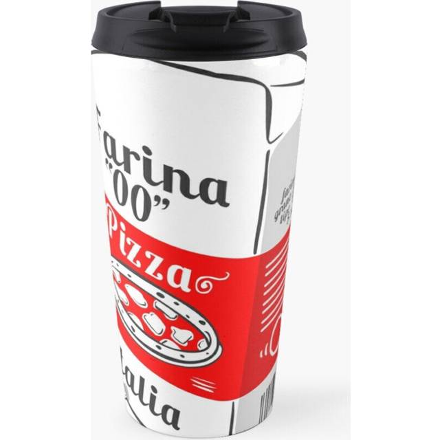 Coffee Mug  Flour Pizza Page 16 oz Stainless Steel Vacuum Insulated Tumbler Cup