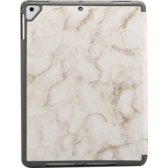 iPad Fodral - Sindal Marble Series Total Protection Fodral - Sandgrå Marmor