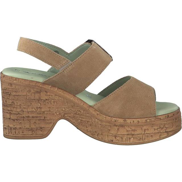 Tamaris dam 1-28024-42 kilsandal, Beige, 37 EU