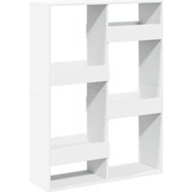 vidaXL Room Divider White 100x33x135 cm Engineered Wood