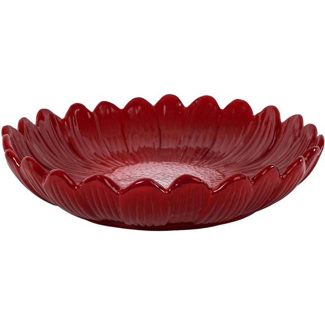 Dagny djup tallrik 20 cm - Vinröd