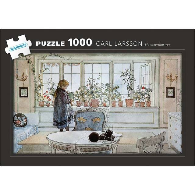 Pussel 1000 Bitar Carl Larsson Blomsterfönstret