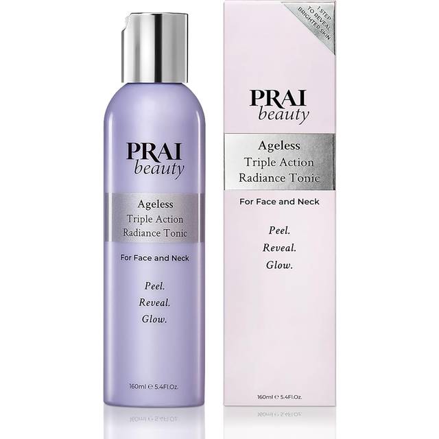 PRAI Beauty Ageless Triple Action Radiance Tonic for Face & Neck 160ml