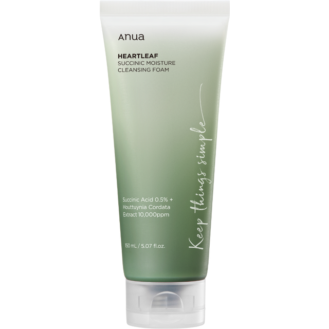 ANUA Heartleaf Succinic Moisture Cleansing Foam 150ml