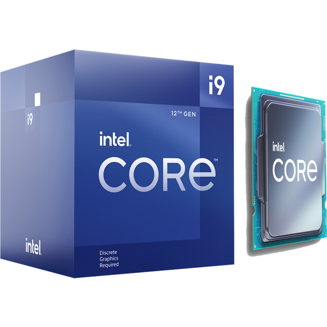 Intel Core i9-12900F 12:e generationens stationär processor (basklocka: 2,4 GHz, 16 kärnor, LGA1700, RAM DDR4 och DDR5 upp till 128 GB) BX8071512900F