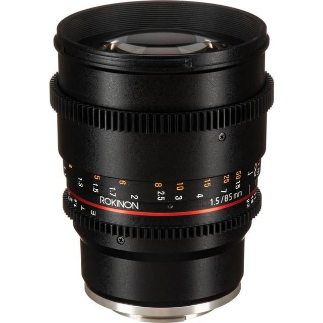 Rokinon Cine DS DS85M-NEX 85mm T1.5 AS IF UMC Full Frame Cine Wide Angle Lens for Sony E