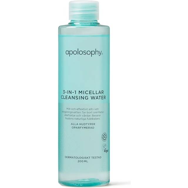 Apolosophy Face 3-in-1 Micellar Cleansing Water Oparfymerad 200 ml
