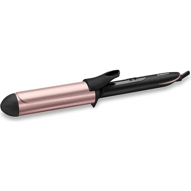 BaByliss 38mm Hair Curling Tong, Rose Quartz