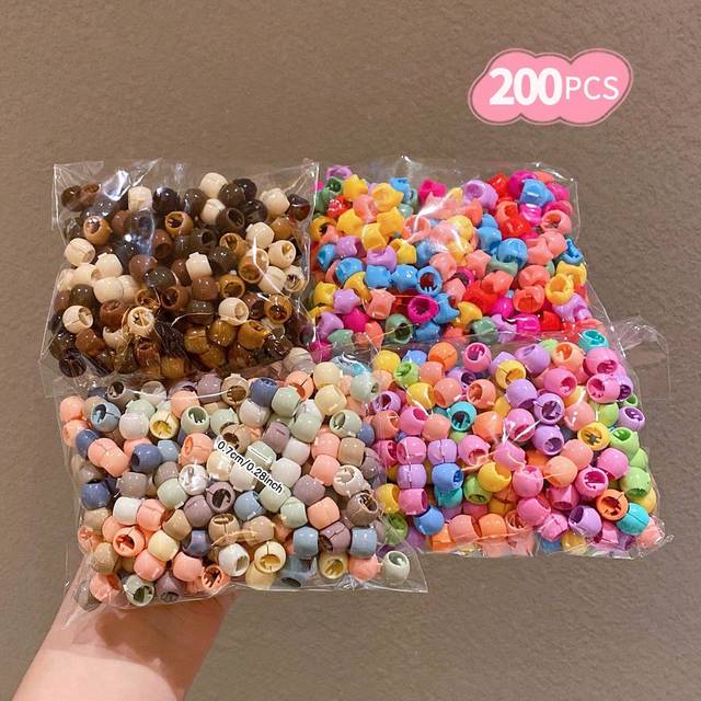 SHEIN 200pcs Cartoon Hair Clips Cute Hair Accessories For Girls