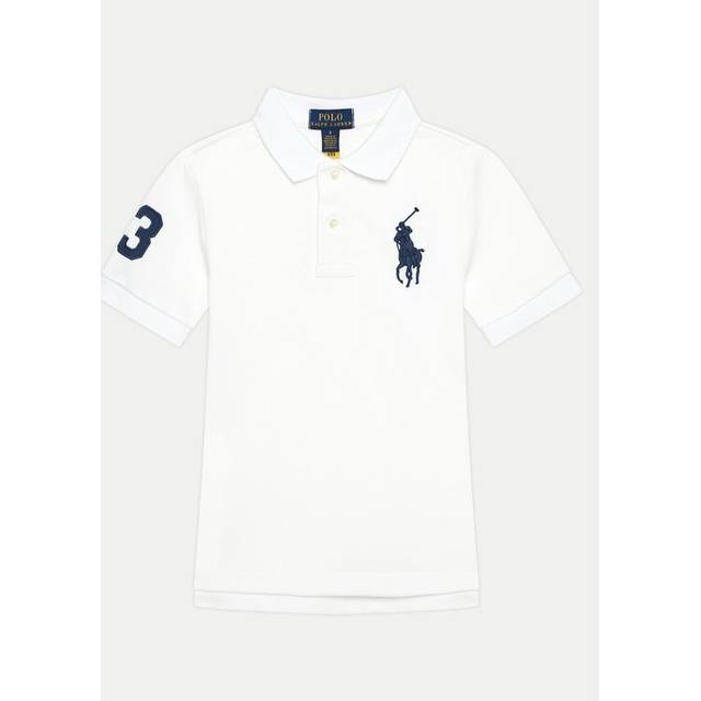 Ralph Lauren Polo Ralph Lauren Kids' Big Pony Polo Shirt, White