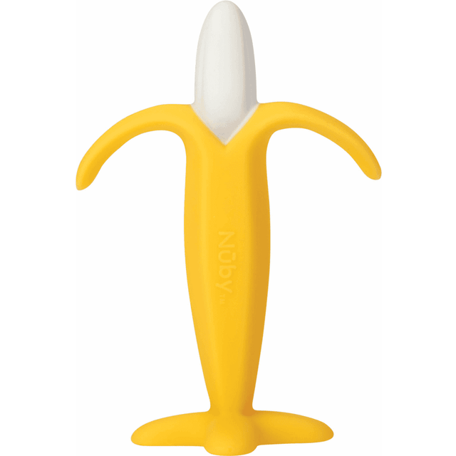 Nuby Teether Silicone Banana +3m