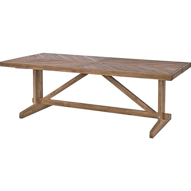 NORRMANSÖ bord, utomhus, akacia, 220x100 cm