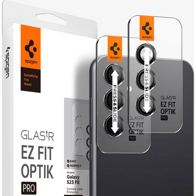 Samsung Galaxy S23 FE Spigen Optik.tR Kameralinsskydd - Svart