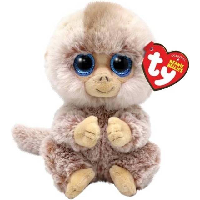 TY Stubby - Tan Monkey Reg |Multi/patterned |15.5 cm