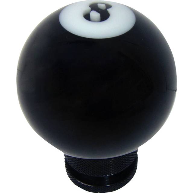 Simoni Racing Billiard Ball Gear Knob - Black, Black