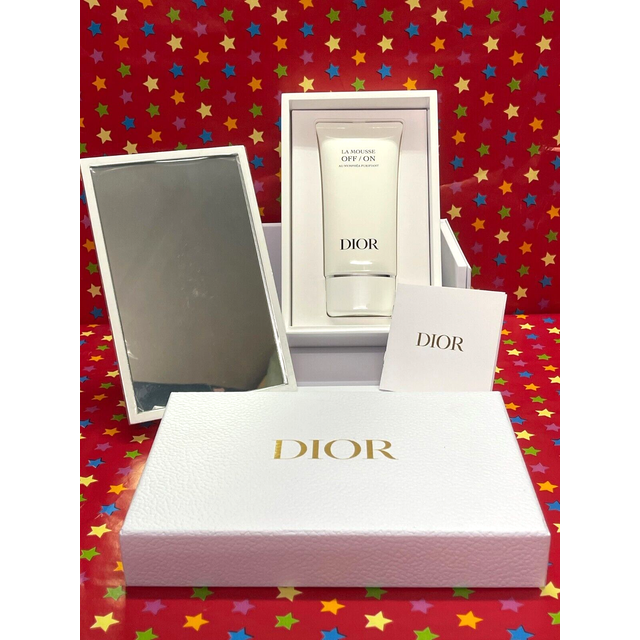 Dior La Mousse Off/ On Foaming Cleanser150ml +Mirror + Gift Box, Sealed VIP Gift