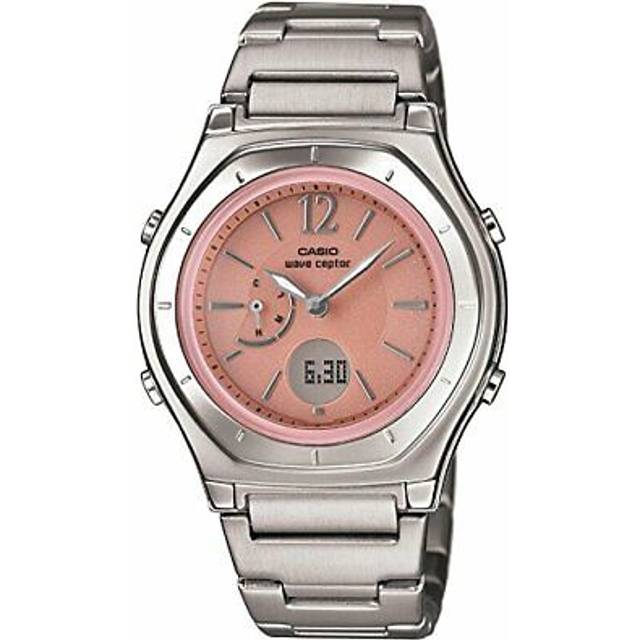 Casio watch wave septa radio solar lwa-m160d-4a1jf women's stainless steel