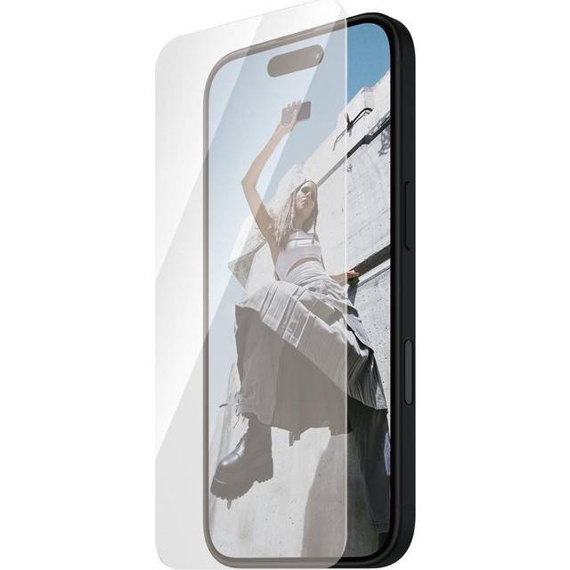 PanzerGlass SAFE. by Screen Protector iPhone 16 | 15 | Ultra-Wide Fit
